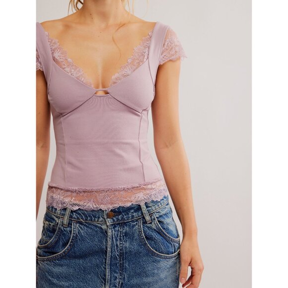 🎉LAST CHANCE🎉 FREE PEOPLE Better Not Cami / Dawn Pink - Picture 3 of 5